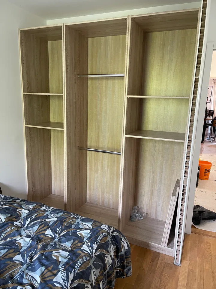 Dressing sur mesure dans la chambre