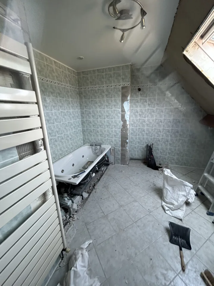 Salle de bain avant rénovation